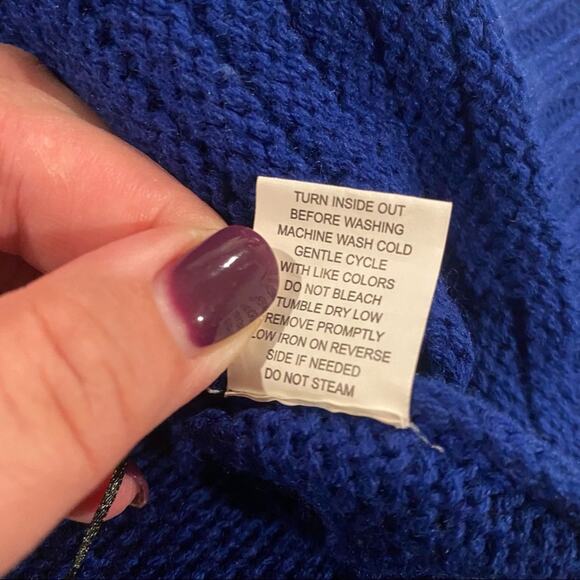 NY Collection Cable Neck Sweater sz 1x - Picture 8 of 9